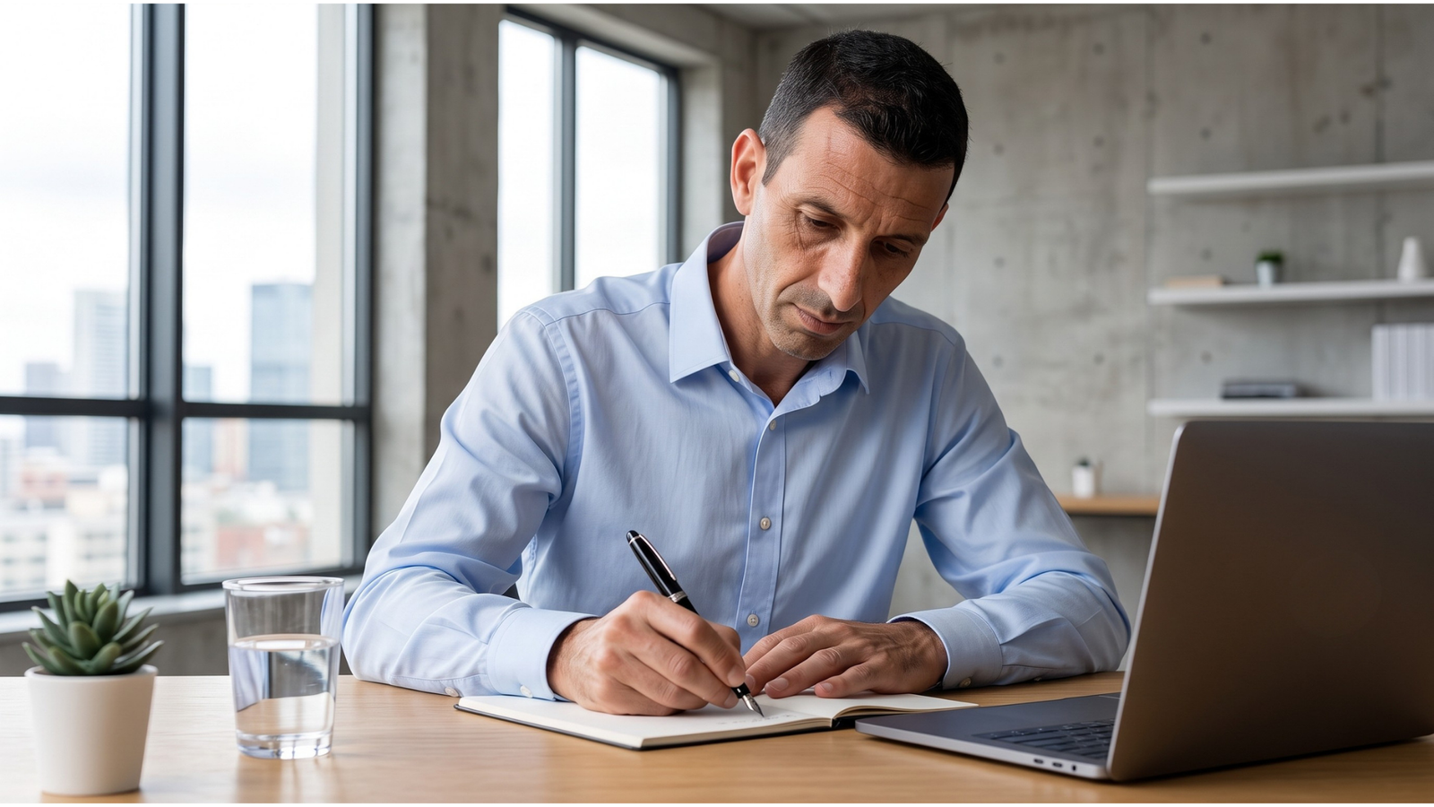 Tony CMO copywriter au bureau